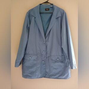Salon Studio Light Blue Jacket Size 2X